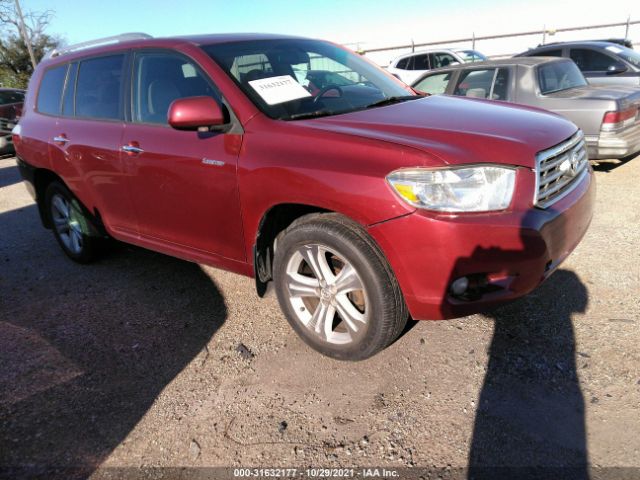 TOYOTA HIGHLANDER 2010 5tddk3ehxas007533