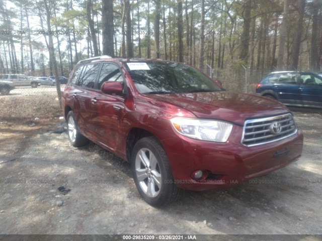 TOYOTA HIGHLANDER 2010 5tddk3ehxas018080