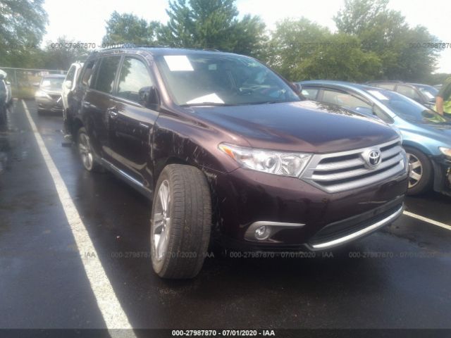 TOYOTA HIGHLANDER 2011 5tddk3ehxbs058855