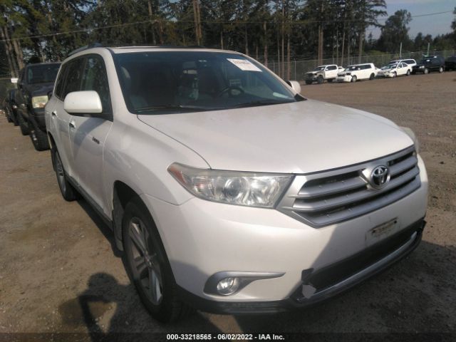 TOYOTA HIGHLANDER 2011 5tddk3ehxbs060377