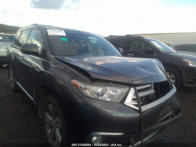 TOYOTA HIGHLANDER 2011 5tddk3ehxbs077468