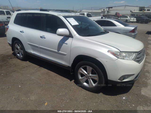 TOYOTA HIGHLANDER 2011 5tddk3ehxbs080550