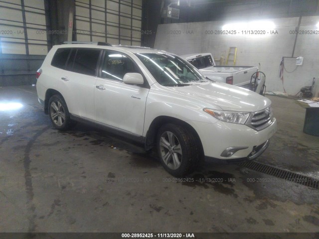 TOYOTA HIGHLANDER 2012 5tddk3ehxcs118800