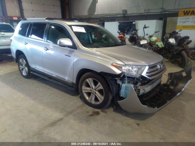 TOYOTA HIGHLANDER 2012 5tddk3ehxcs124399