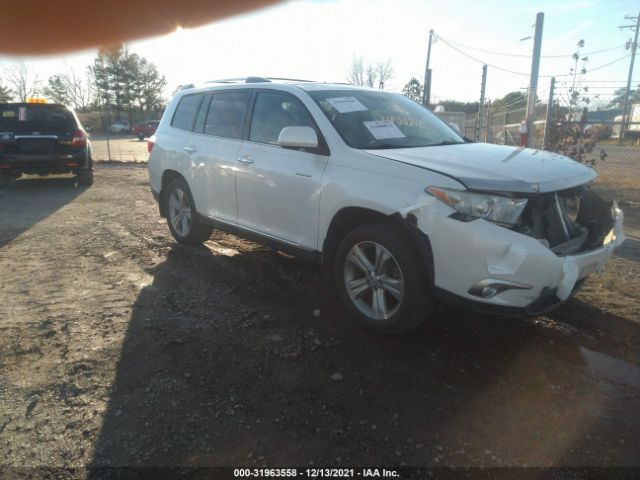 TOYOTA HIGHLANDER 2012 5tddk3ehxcs137363