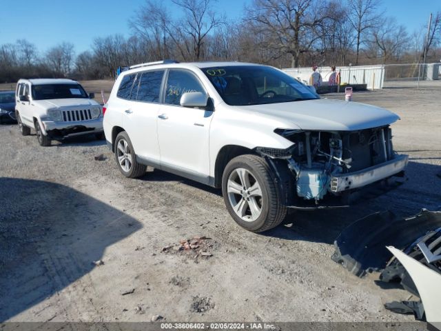 TOYOTA HIGHLANDER 2012 5tddk3ehxcs154695