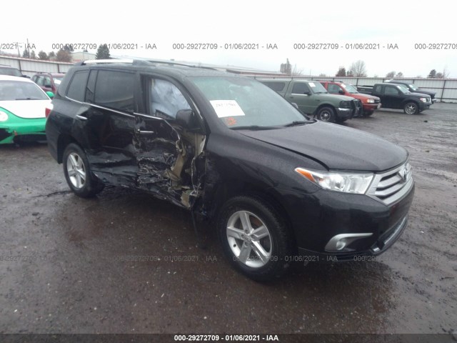 TOYOTA HIGHLANDER 2012 5tddk3ehxcs156284