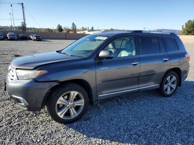 TOYOTA HIGHLANDER 2012 5tddk3ehxcs160299