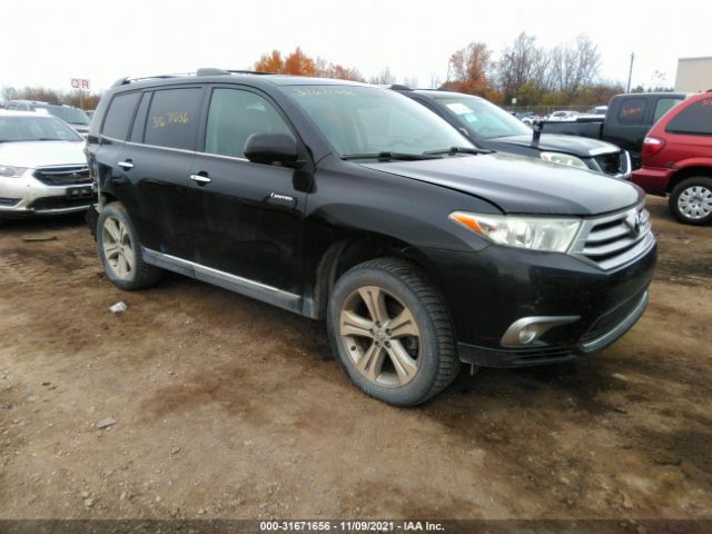 TOYOTA HIGHLANDER 2013 5tddk3ehxds180490