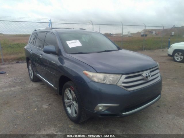 TOYOTA HIGHLANDER 2013 5tddk3ehxds215416