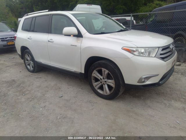 TOYOTA HIGHLANDER 2013 5tddk3ehxds276751