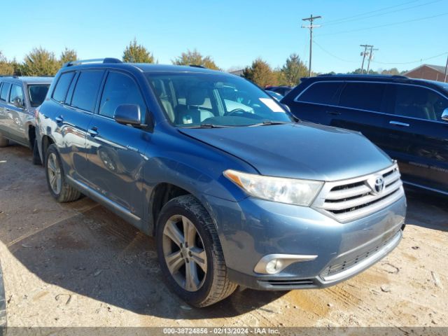 TOYOTA HIGHLANDER 2013 5tddk3ehxds277706