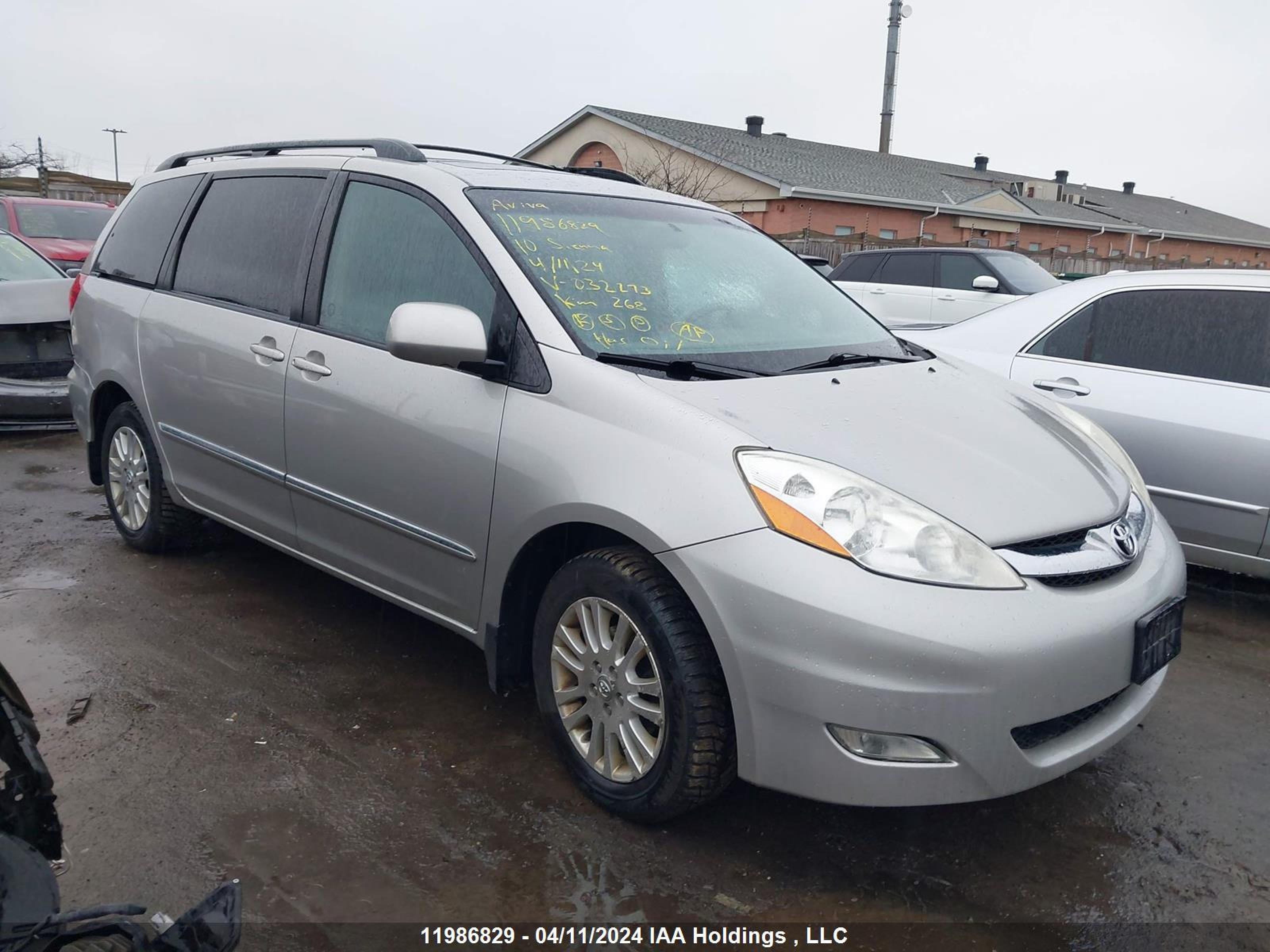 TOYOTA SIENNA 2010 5tddk4cc7as032273