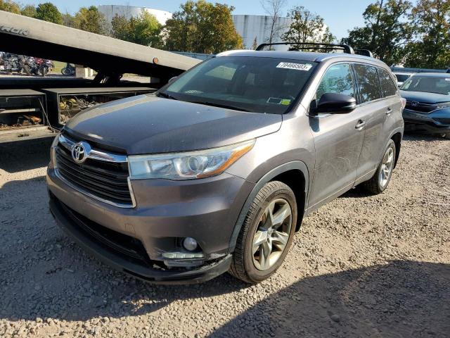 TOYOTA HIGHLANDER 2014 5tddkrfh0es022548