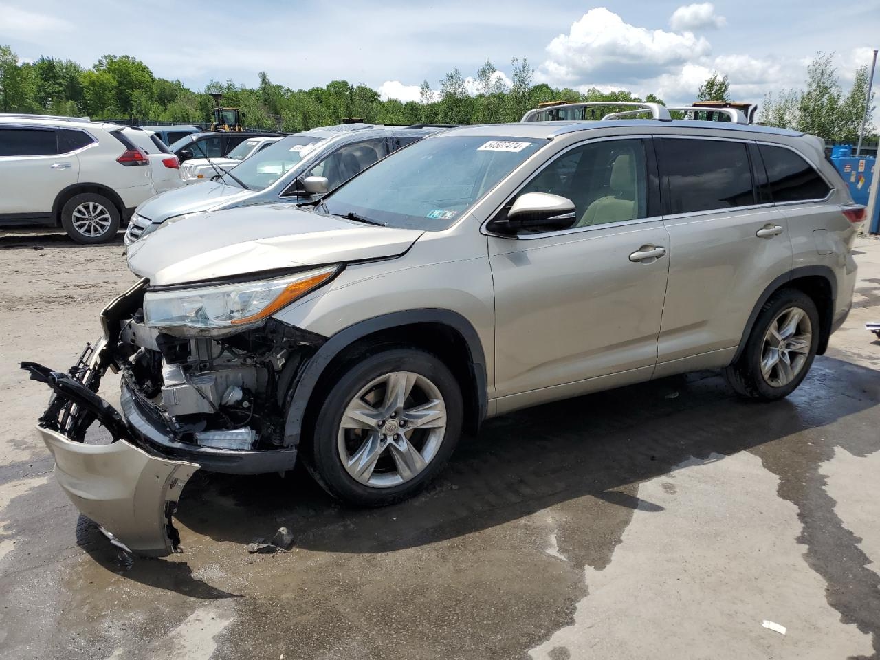 TOYOTA HIGHLANDER 2014 5tddkrfh0es036093