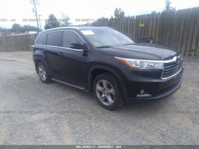 TOYOTA HIGHLANDER 2014 5tddkrfh0es057848