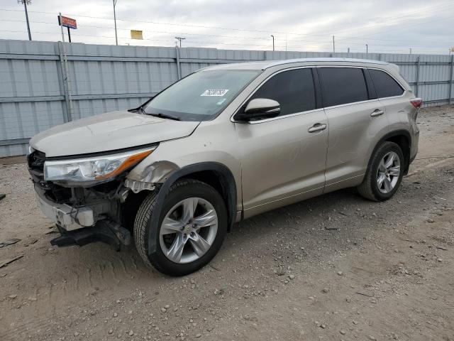 TOYOTA HIGHLANDER 2014 5tddkrfh0es065125