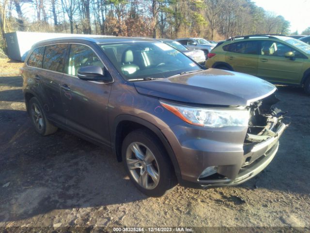 TOYOTA HIGHLANDER 2015 5tddkrfh0fs075610