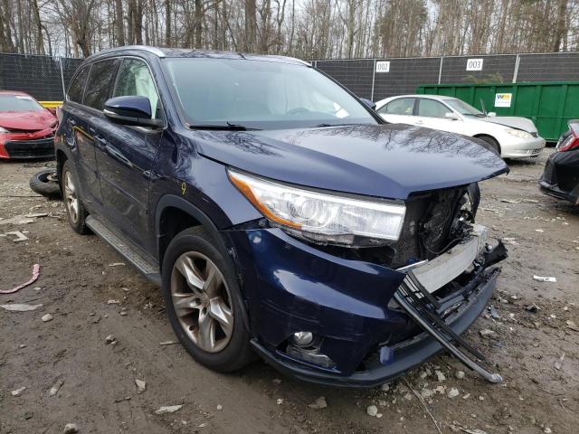 TOYOTA HIGHLANDER 2015 5tddkrfh0fs100814