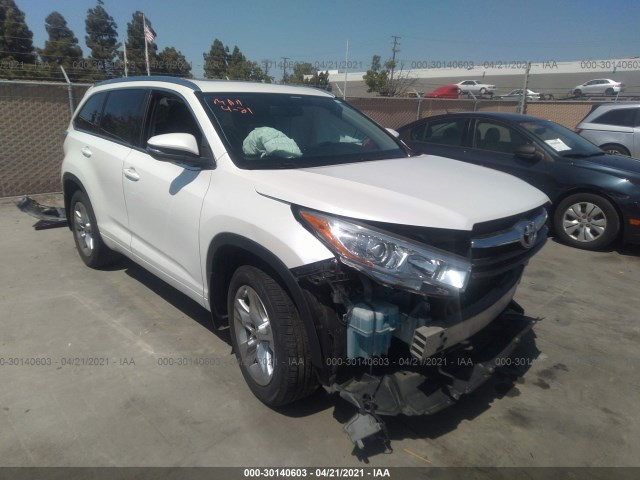 TOYOTA HIGHLANDER 2015 5tddkrfh0fs102322