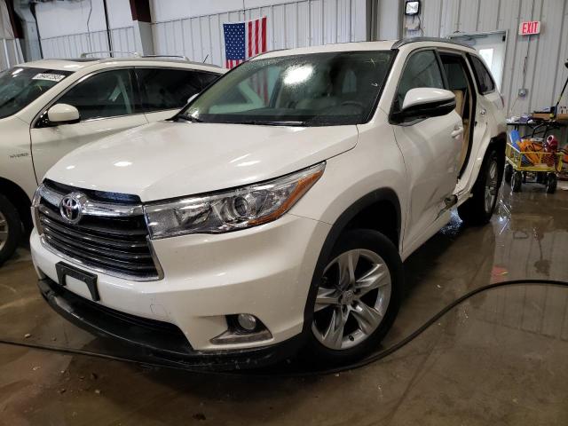 TOYOTA HIGHLANDER 2015 5tddkrfh0fs142318