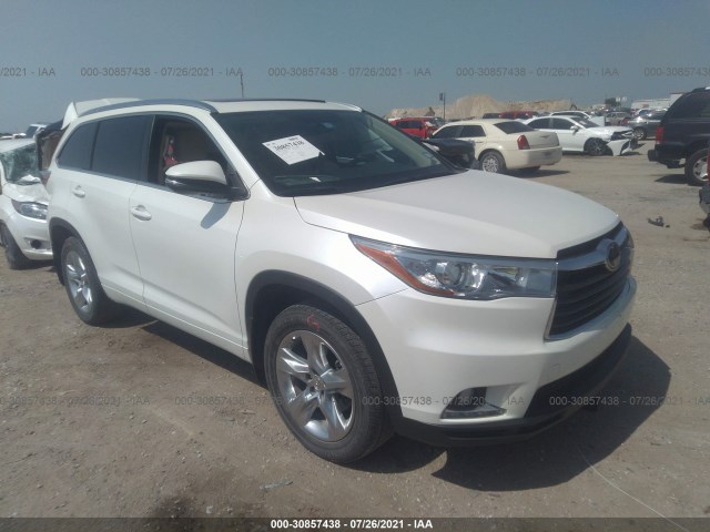 TOYOTA HIGHLANDER 2015 5tddkrfh0fs189574