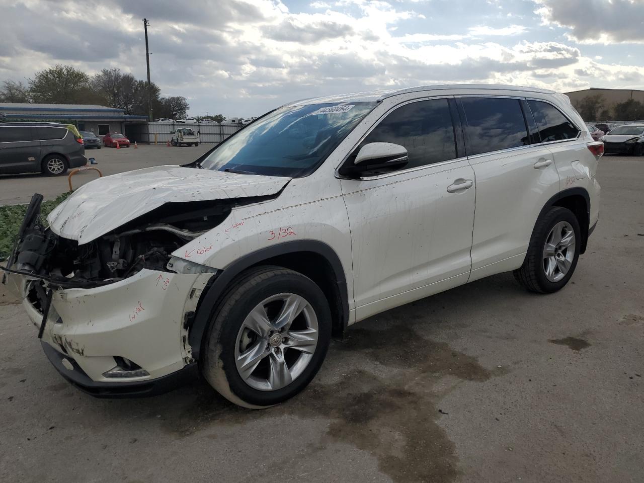 TOYOTA HIGHLANDER 2015 5tddkrfh0fs204249