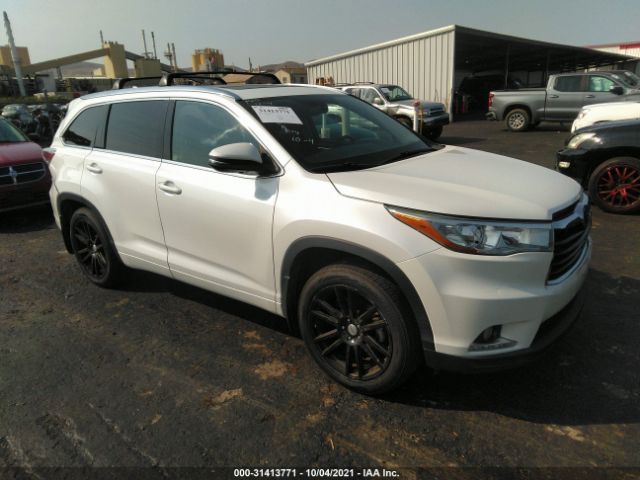 TOYOTA HIGHLANDER 2015 5tddkrfh0fs204963