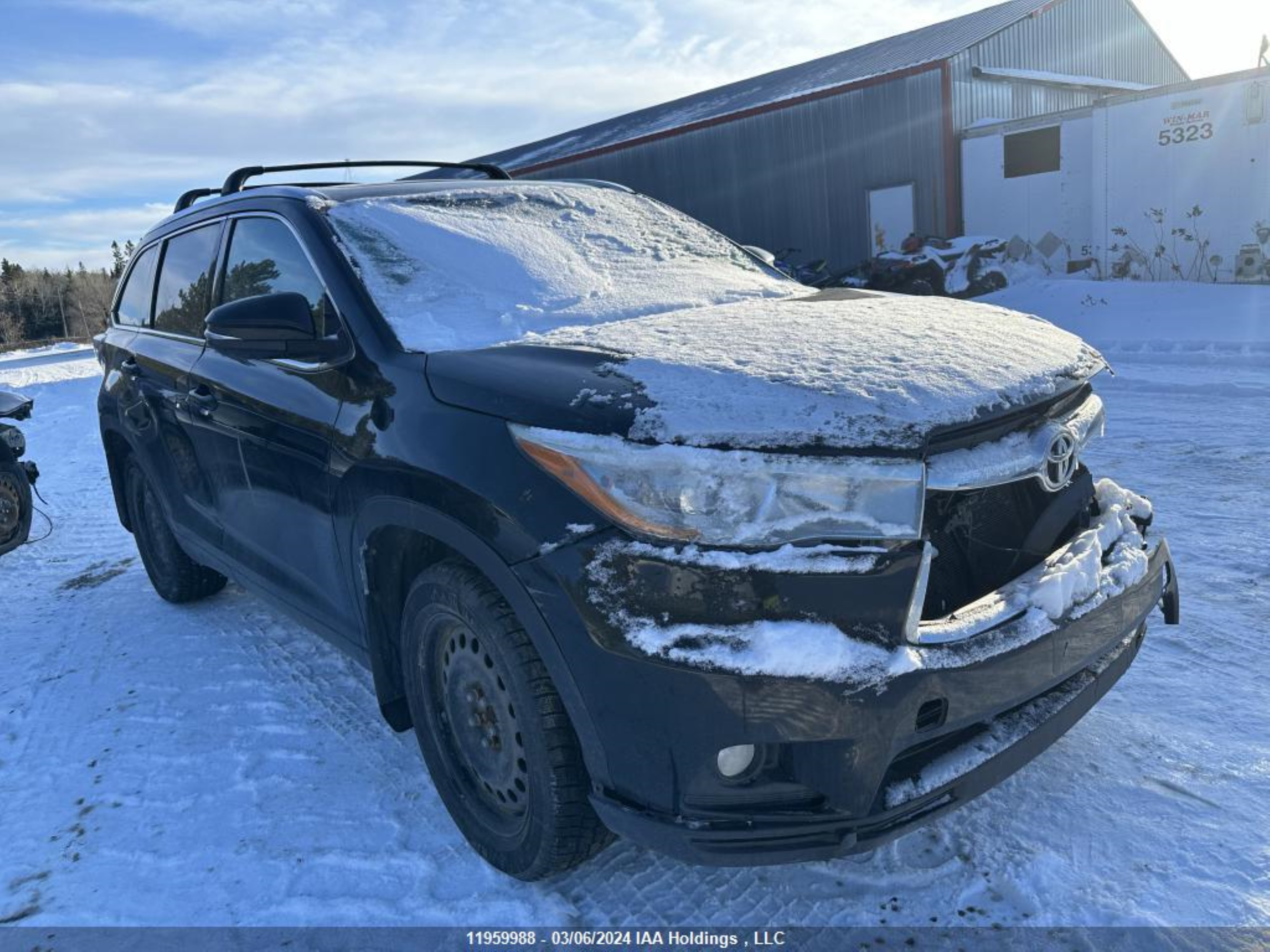 TOYOTA HIGHLANDER 2015 5tddkrfh0fs217308