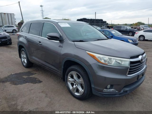 TOYOTA HIGHLANDER 2015 5tddkrfh0fs223867