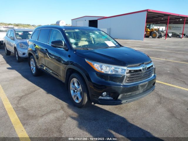 TOYOTA HIGHLANDER 2016 5tddkrfh0gs322755