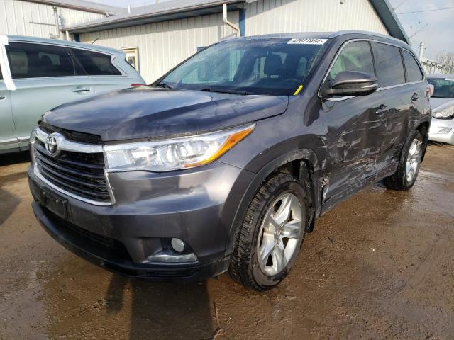 TOYOTA HIGHLANDER 2014 5tddkrfh1es007086