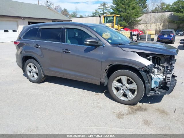 TOYOTA HIGHLANDER 2014 5tddkrfh1es014250