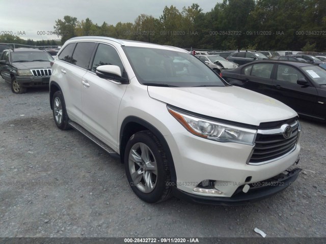 TOYOTA HIGHLANDER 2014 5tddkrfh1es017908