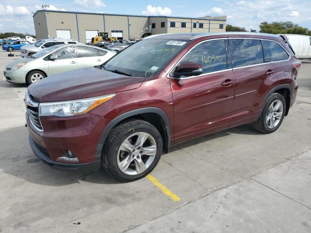 TOYOTA HIGHLANDER 2014 5tddkrfh1es029752