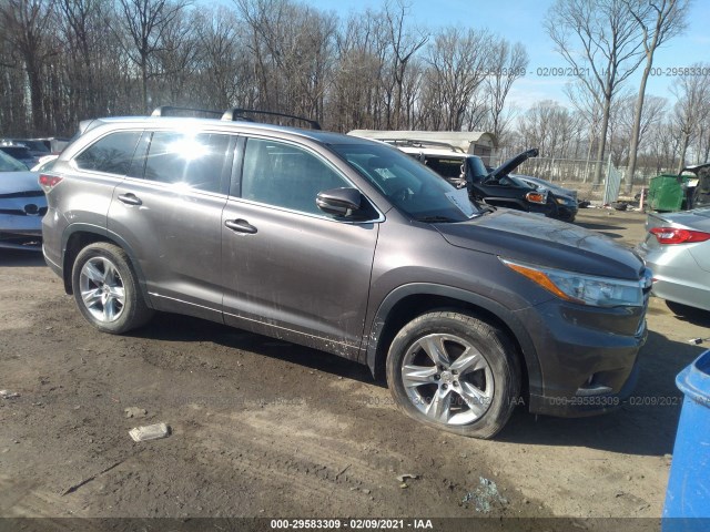 TOYOTA HIGHLANDER 2014 5tddkrfh1es048687