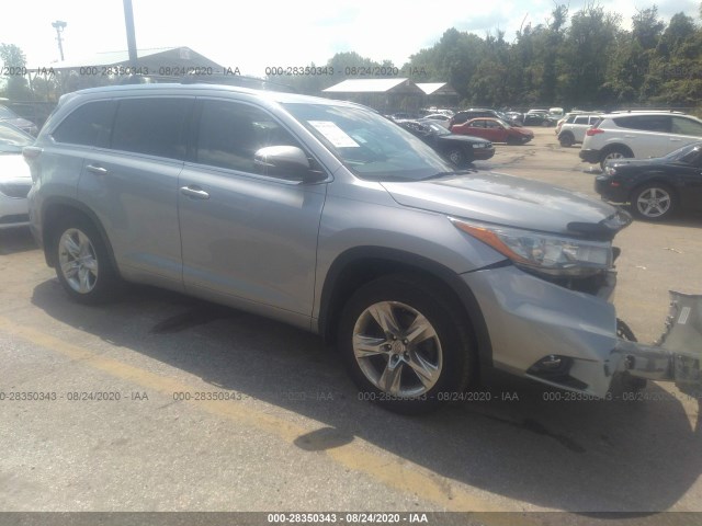 TOYOTA HIGHLANDER 2014 5tddkrfh1es069071