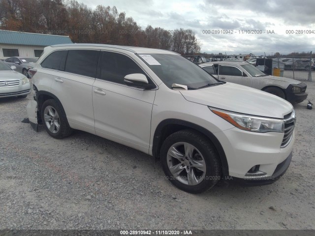 TOYOTA HIGHLANDER 2014 5tddkrfh1es070897