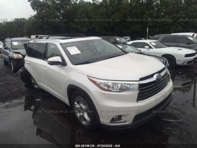 TOYOTA HIGHLANDER 2015 5tddkrfh1fs151819