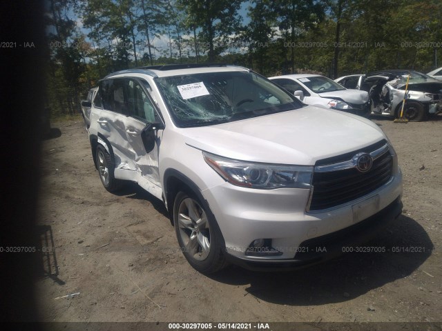 TOYOTA HIGHLANDER 2015 5tddkrfh1fs156650