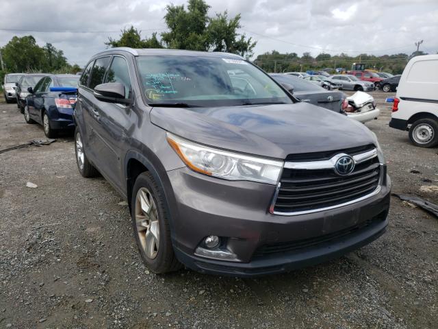 TOYOTA HIGHLANDER 2015 5tddkrfh1fs186697