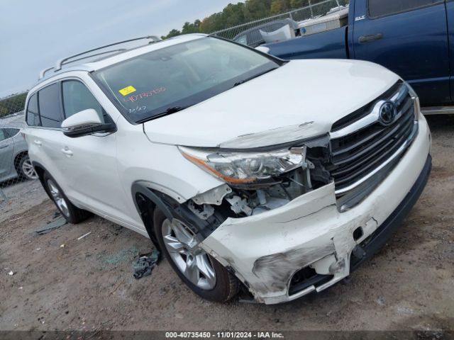 TOYOTA HIGHLANDER 2015 5tddkrfh1fs203711