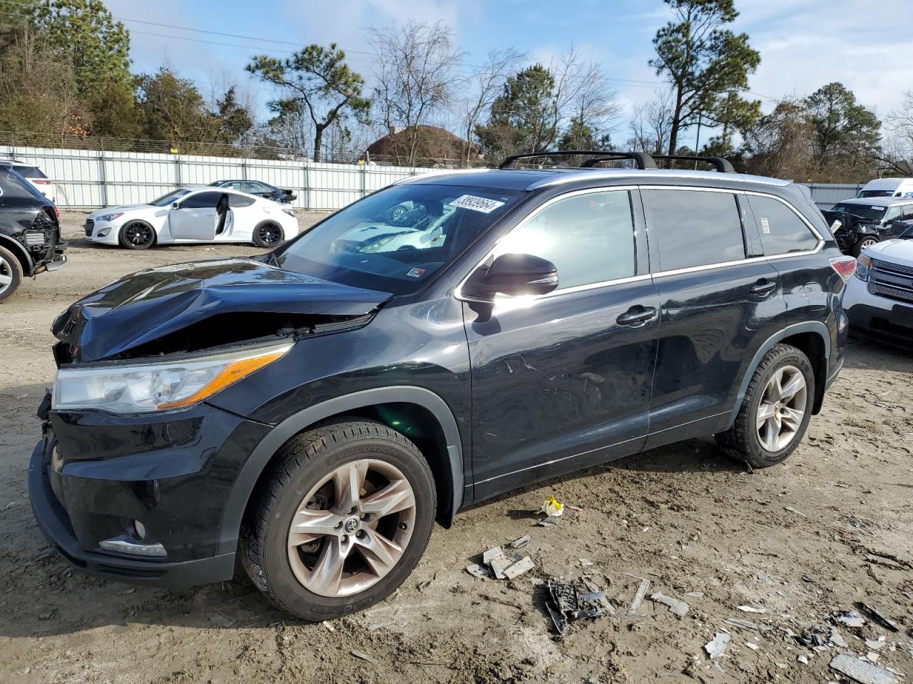 TOYOTA HIGHLANDER 2016 5tddkrfh1gs238458