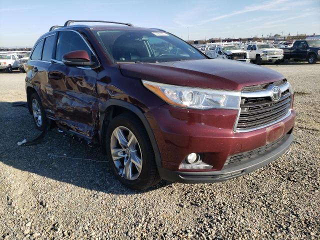 TOYOTA HIGHLANDER 2016 5tddkrfh1gs241375