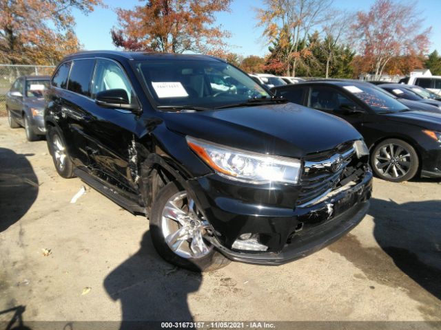 TOYOTA HIGHLANDER 2015 5tddkrfh1gs243398