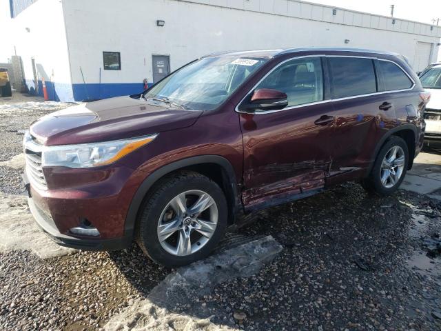 TOYOTA HIGHLANDER 2016 5tddkrfh1gs312140