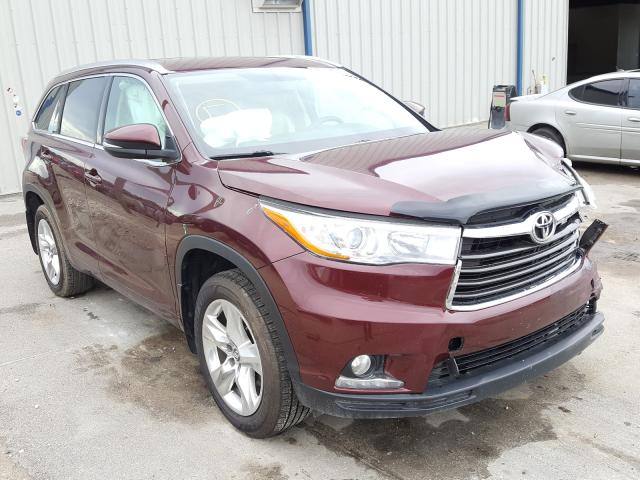 TOYOTA HIGHLANDER 2016 5tddkrfh1gs326121