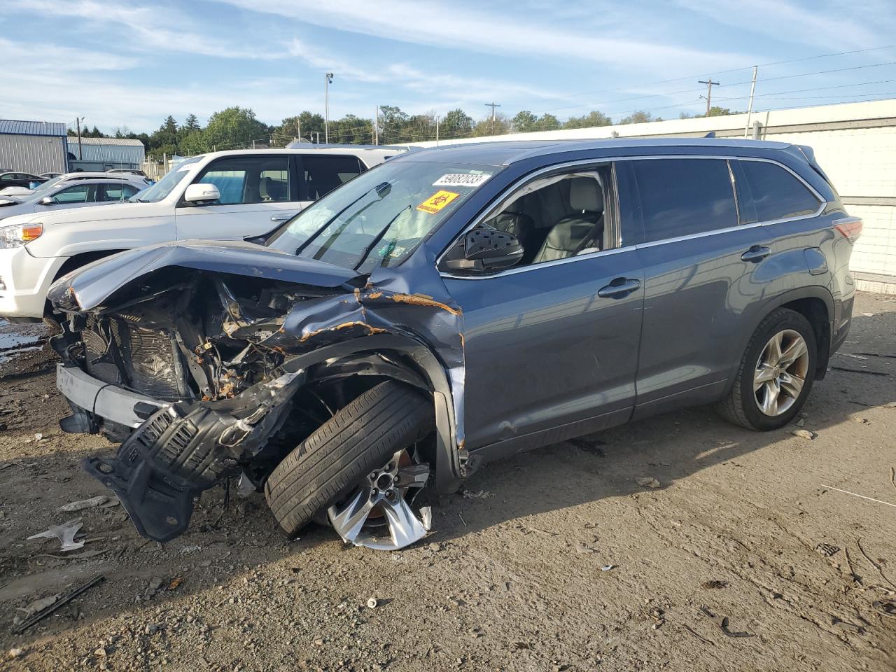 TOYOTA HIGHLANDER 2014 5tddkrfh2es016296