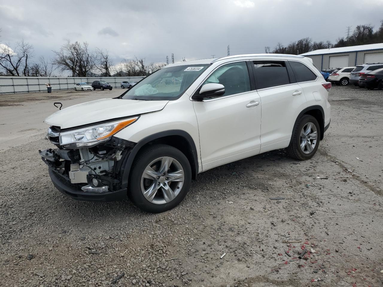 TOYOTA HIGHLANDER 2014 5tddkrfh2es029257