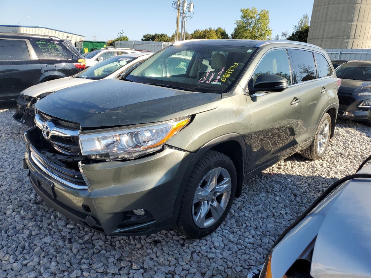 TOYOTA HIGHLANDER 2015 5tddkrfh2fs103195